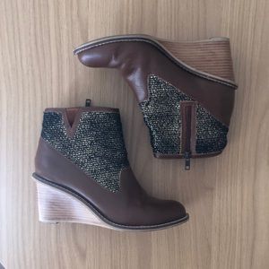 Women’s Schuler & Sons Wedge Boot Size 8.5